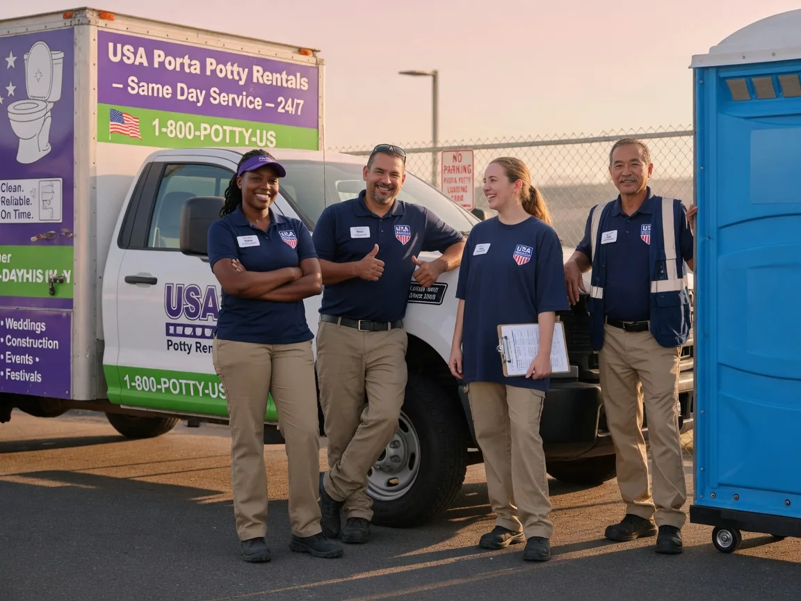 Porta Potty Rental company in Nellis Afb, NV